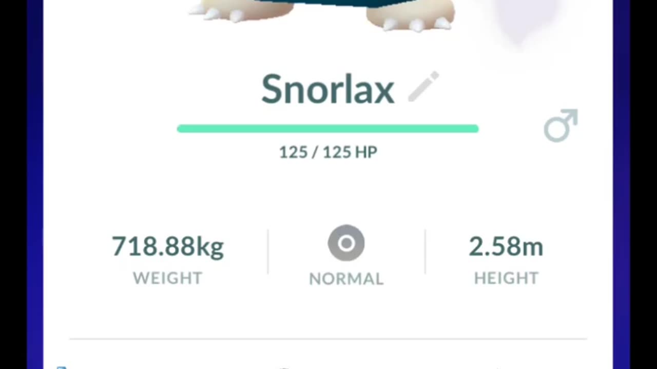 Pokémon GO-Shadow Snorlax