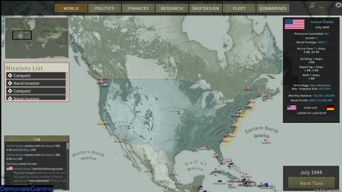 The rise of the Heavies: Ultimate Admiral Dreadnought 2nd USA Playthrough