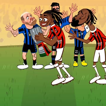 Football Cartoon - Part of 13