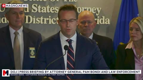 🇺🇸 Department of Justice | AG Pam Bondi Briefing on Combating Political Violence [LIVE]