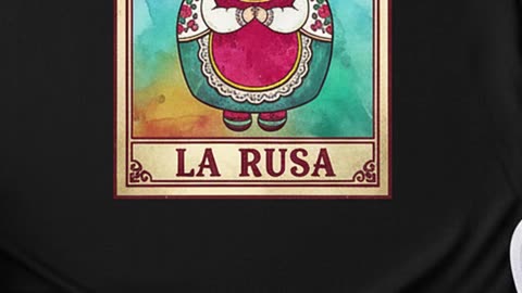 ¿Ya viste esta joya de camiseta? ¡La Rusa es puro estilo y cultura! #LaRusa #CamisetaCool