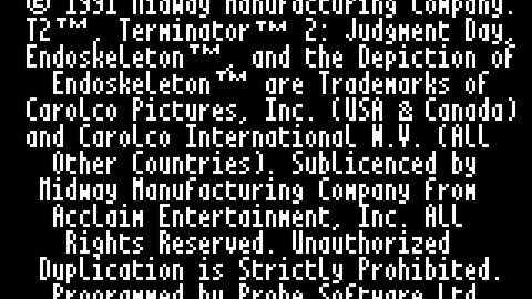 Game Gear Longplay 021 T2 The Arcade Game