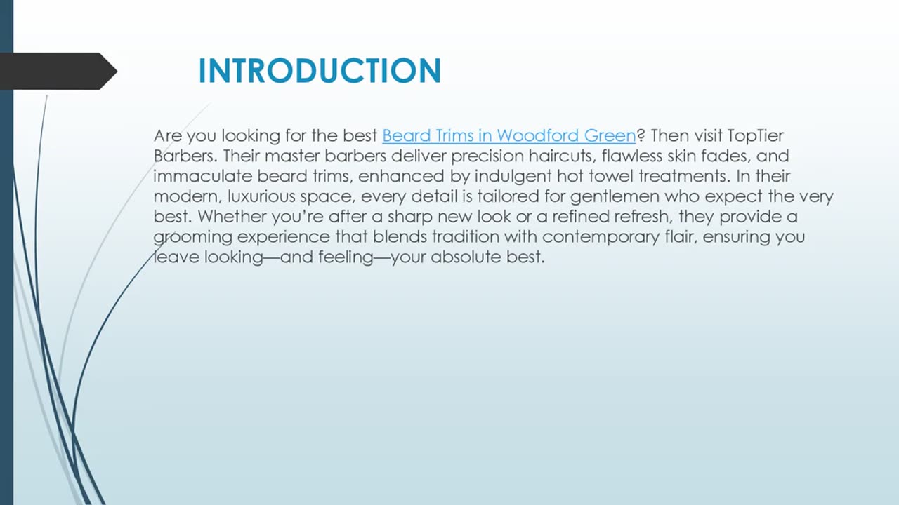 Best Beard Trims in Woodford Green
