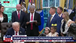 FULL: Trump signs executive order on childhood cancer …