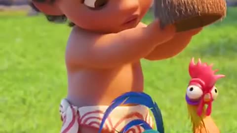 Cute baby moana status