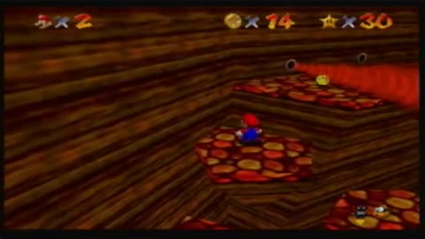 Super Mario 64 - Lethal Lava Land - Hot Foot It Into the Volcano