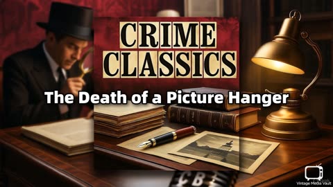 Crime Classics - The Death of a Picture Hanger | Classic True Crime Radio