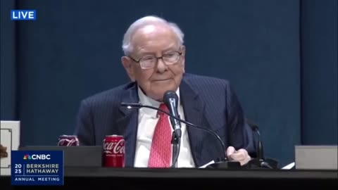 BUFFETT: “The natural course of government is to make the currency worth less over time.”