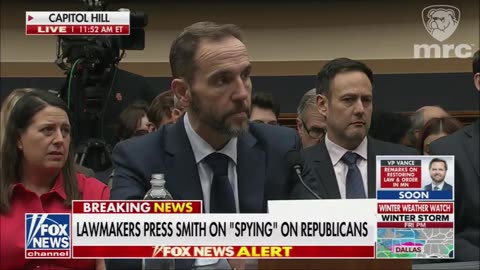 Rep. Gill grills Jack Smith on phone record subpoenas