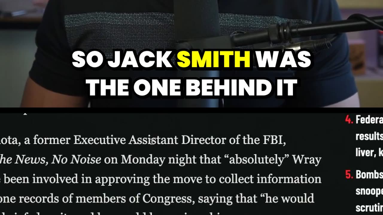 Jack Smith BUSTED SPYING on GOP Senators’ Private Calls