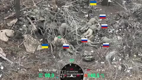 Two soldiers captured 6 occupiers.