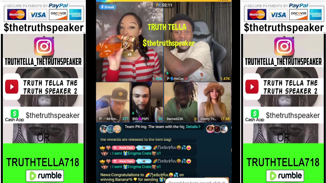 TRAP CECE 1 ON 1 WITH CHERRY THEE BOOM THEN TEAM PK WITH NO CAP