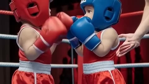 Chinese Kid speedy boxing Practice at home Boxing training video Brilliant YouTube shorts