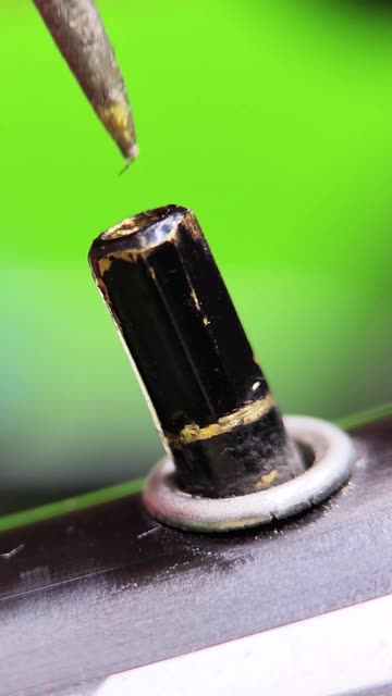 How to quickly remove a spoke nipple from your bike wheel.