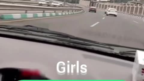 Funny (the difference between driving boys and girls)