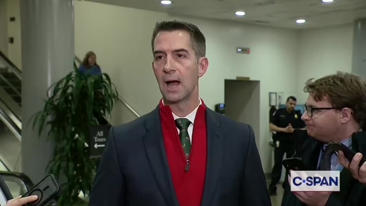 Tom Cotton: Strike survivors deserved death for 'trying to flip their boat back over'