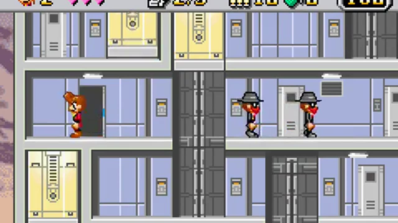 Gameboy Advance Longplay 168 Elevator Action - Old and New