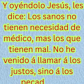 💖 « Jésus est venu pour les malades, pas pour les justes » Marcos 2:17#shortvideo #shorts #ytshorts