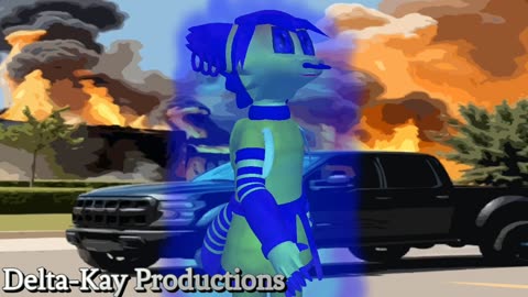 Prisma 3D, Flipaclip - Pure-Fire Burning Delta Animation.