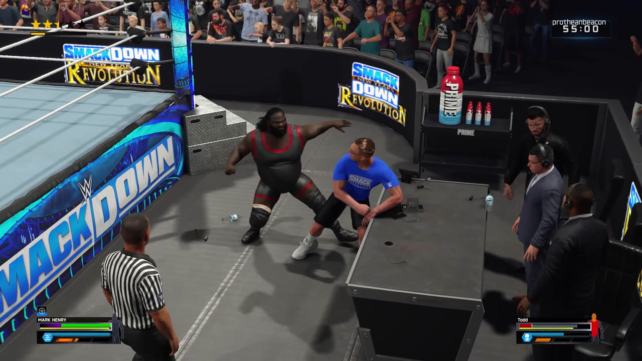 Mark Henry squashes Todd