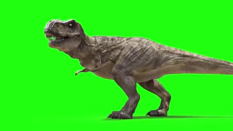 T-Rex Green screen Jurassic world Dominion