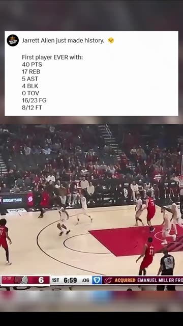 Jarrett Allen Just Made NBA History