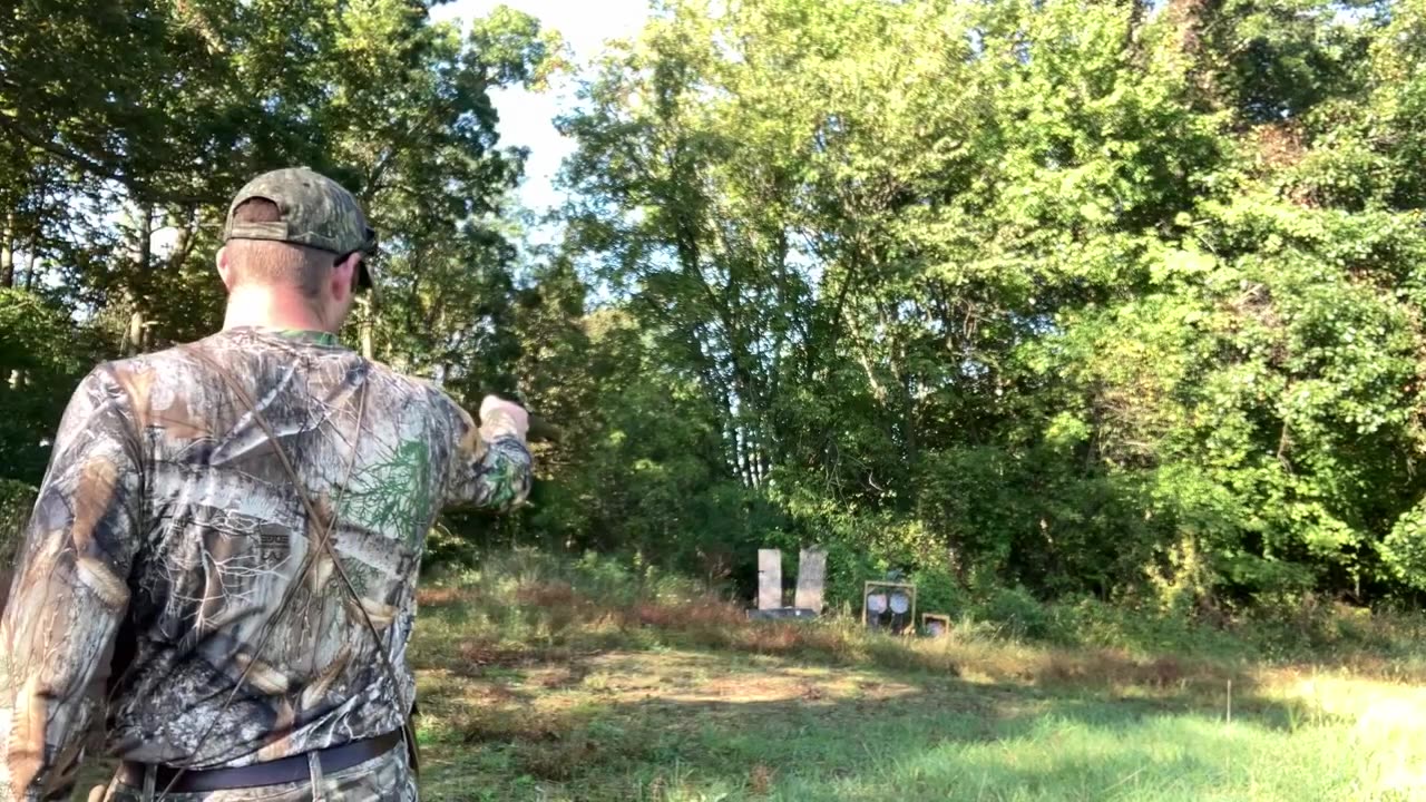 Traditions Kentucky pistol plinking