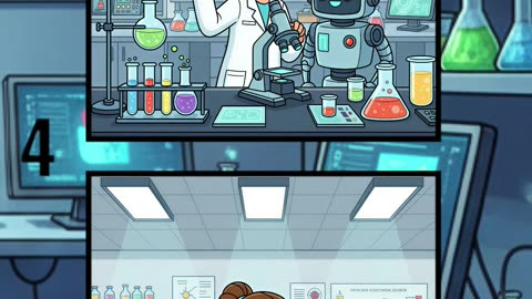 Secrets of the Science Library 🔬📚 | Can You Spot the Differences? 👀✨