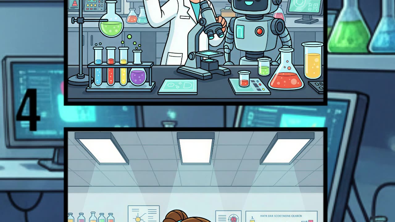 Secrets of the Science Library 🔬📚 | Can You Spot the Differences? 👀✨