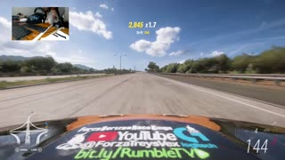 STREET RACING WITH @ForzaTreysVex - steering wheel gameplay