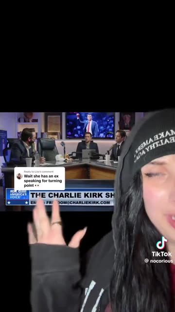 Erika Kirk and Cabot Phillips