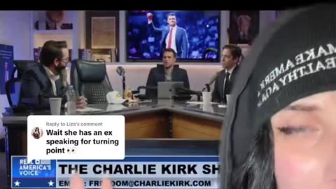 Erika Kirk and Cabot Phillips