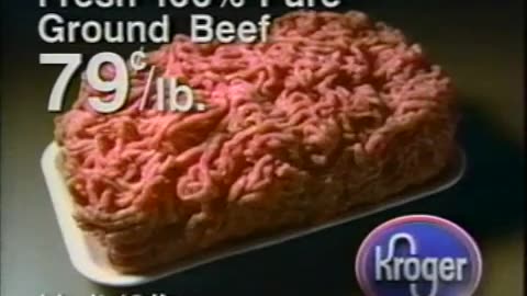 September 26, 1997 - Meat Sale at Kroger