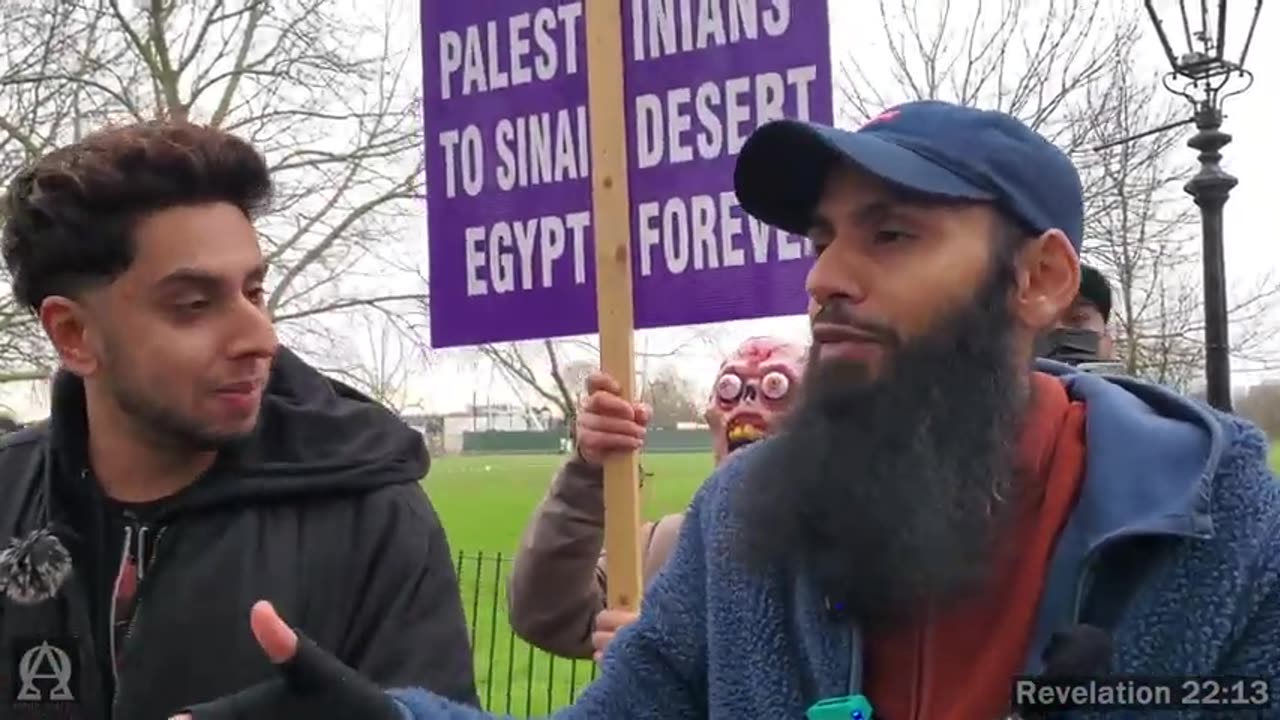 Speakers Corner_Muslim Struggles To Answer Ish, Why Allah Confirms Books That He Says Are Corrupted_