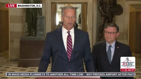 WATCH: Speaker Mike Johnson speaks on Day Three of the "Democrat Shutdown" - 10/3/25