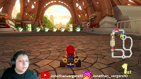 mario kart deluxe gameplay commentary