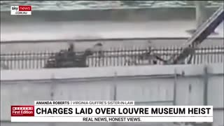 Two people charged over alleged involvement in Louvre heist