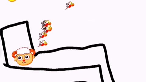 Save The Doge Challenge 🔥 Epic Rescue from Crazy Bees 🐝 | Viral Gaming Shorts | Chegree Gamer