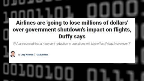 US Airlines Are Gonig to Lose Millions During Govt Shutdown