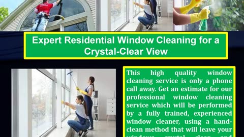 Professional Residential Window Cleaning Services in St Louis, Missouri