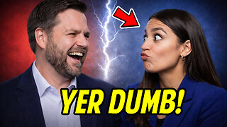 VANCE BLASTS AOC: Calls Her "Embarrassing" And Says "Go Read a Book!"