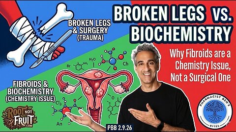 Broken Legs vs. Biochemistry: Why Fibroids are a Chemistry Issue, Not a Surgical One PBB 2.9.26