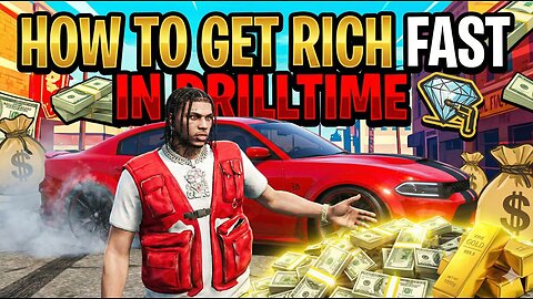 HOW TO GET RICH FAST IN DRILLTIME CHIRAQ (MILLIONAIRE GLITCH?) 💸💎