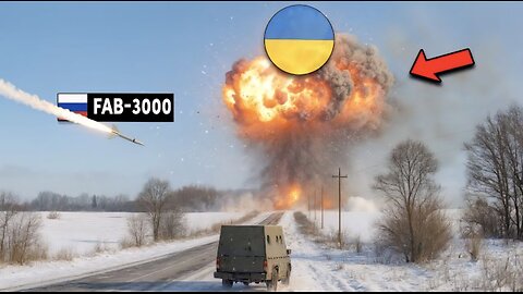 Unexpected Strike: Russian FAB-3000 Destroys NATO's Secret Ammunition Depot in Ukraine!