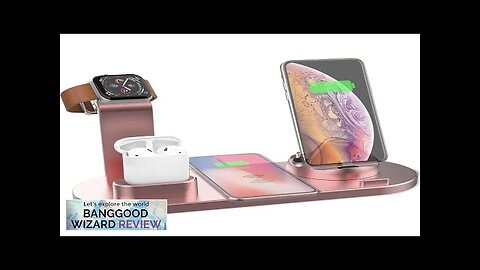 4 In 1 Qi Wireless Charger Phone Charger Watch Charger Earbuds Charger Review