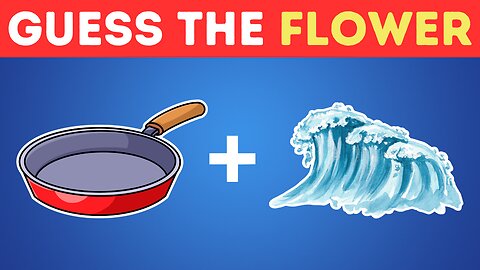 Guess the Flower by Emoji? #trending #quiz #emojigame #rumble #challenge #emojichallenge #emojiquiz