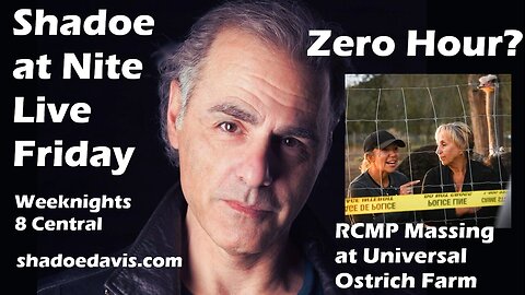 Oct. 3rd/2025- Zero Hour at Universal Ostrich Farm, RCMP Massing