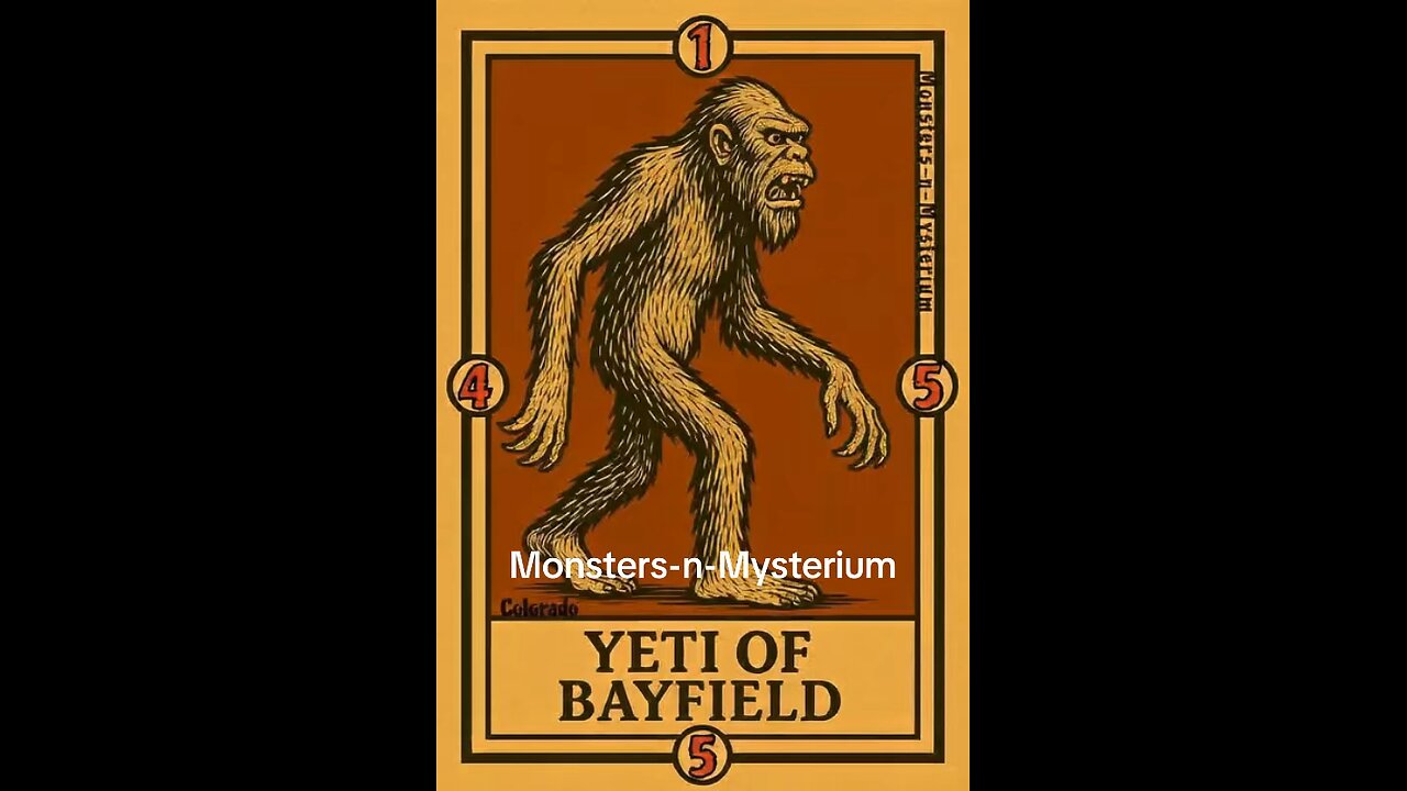 Monsters-n-Mysterium: Yeti of Bayfield