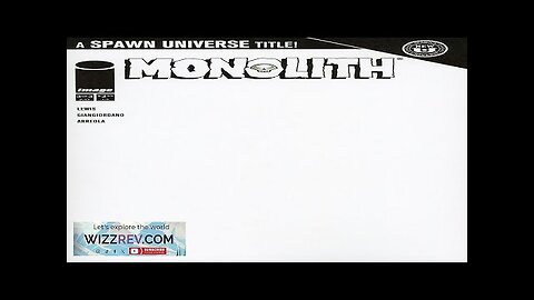 Monolith #3 (Cover B Blank Sketch Variant) Review