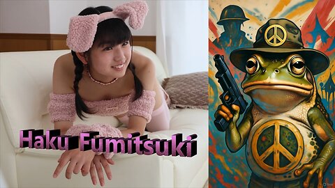 Haku Fumitsuki 文月珀 🐸 Peace Frog ピースフロッグ